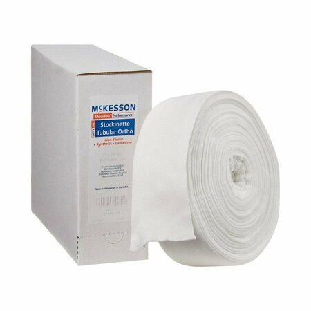 MCKESSON White Polyester Tubular Stockinette, 3 Inch x 25 Yard, 12PK 16-4TS-325